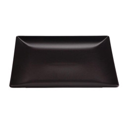 PLATO LLANO NEGRO STONEWARE...
