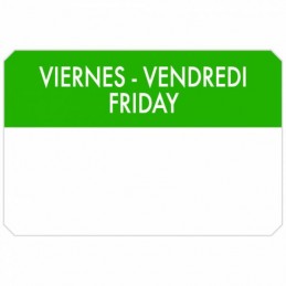 Rollo etiquetas VIERNES