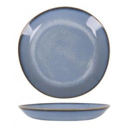 PLATO HONDO DUOMO AZURRO 23cm