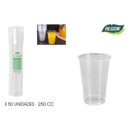 SET50  VASO  TRANSPARENTE...