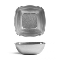 BOWL CUADRADO PLATA VIEJA...