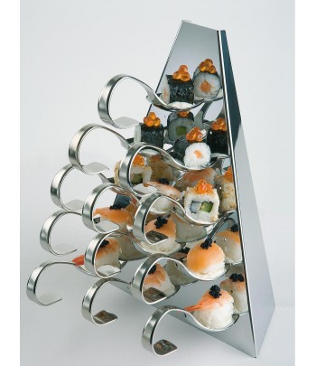 Piramide Triangulo Acero Inox