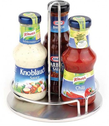 Soporte salsas Inox